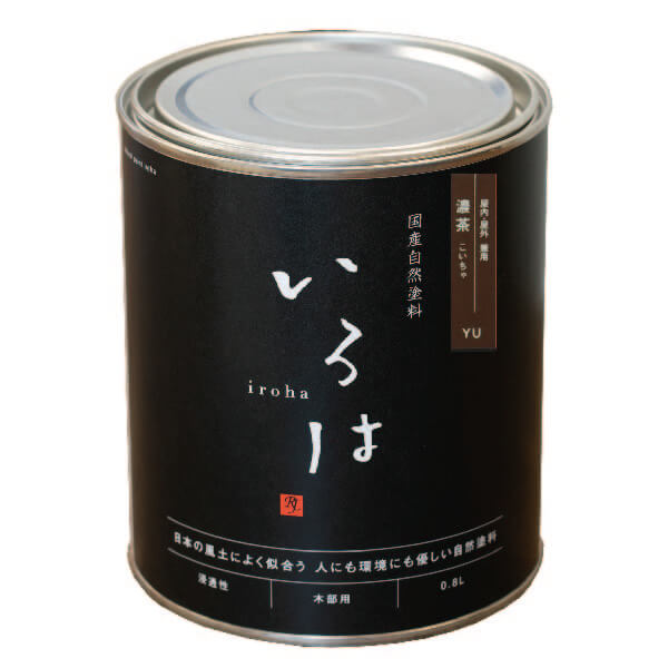 いろはカラー YT-03 3.5Ｌ缶 栗皮茶 アールジェイ - 3